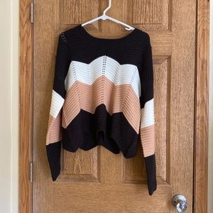 Cropped sweater